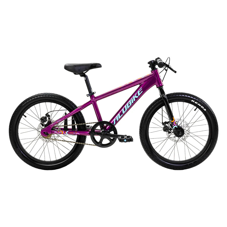 BICICLETA ALUBIKE MTB SIERRA 20 COLOR PÚRPURA