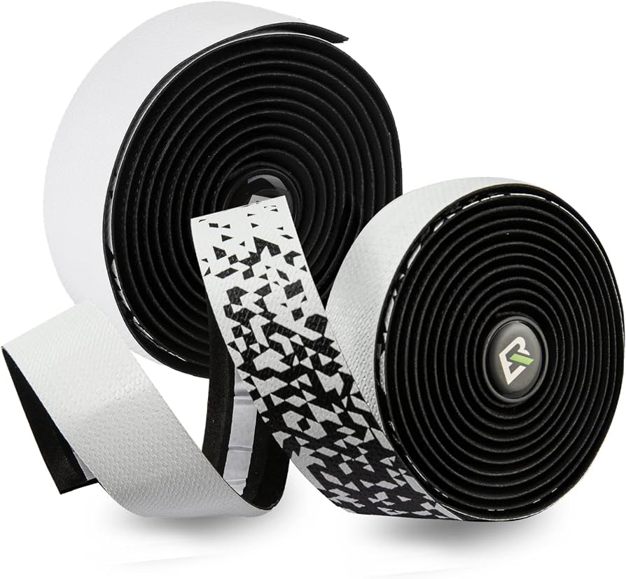 CINTA PARA MANUBRIO ROCKBROS GRIS/BLANCO