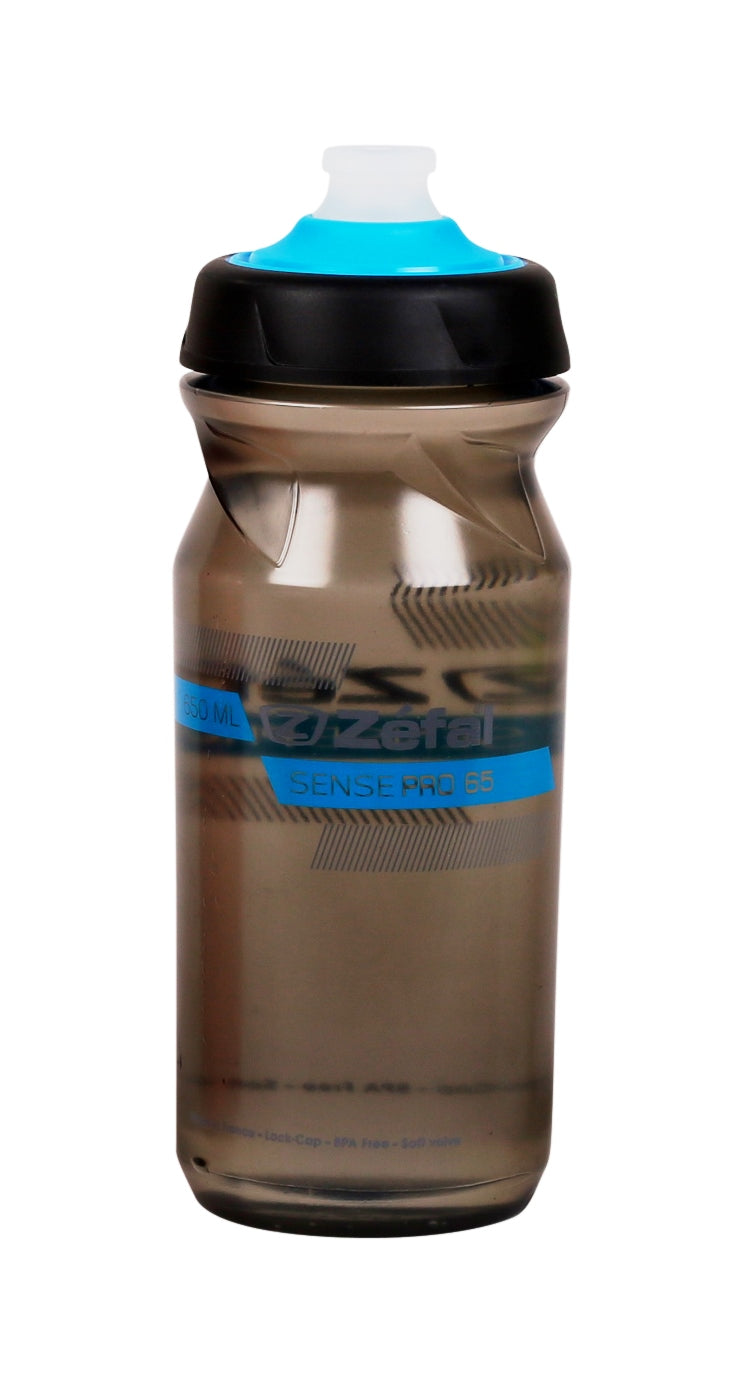 ANFORA ZEFAL SENSE PRO 650ml NEGRO TRANS./CIAN