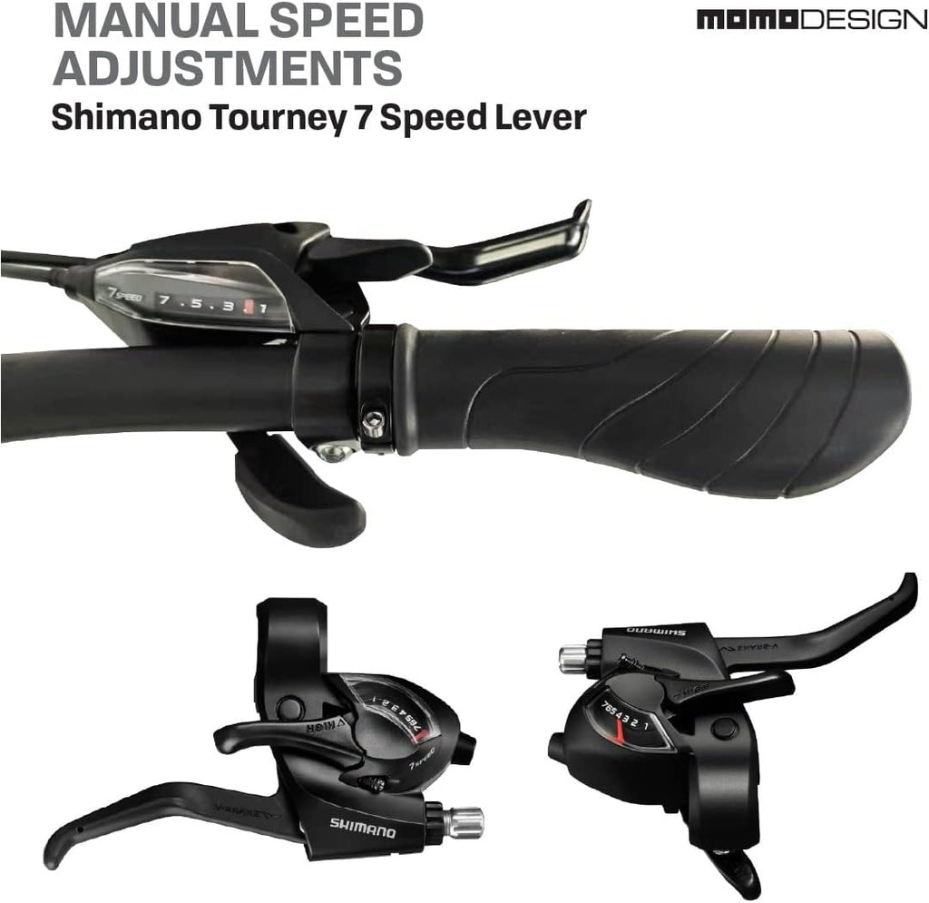 BICICLETA MOMO DESIGN HIBRIDA R700X35