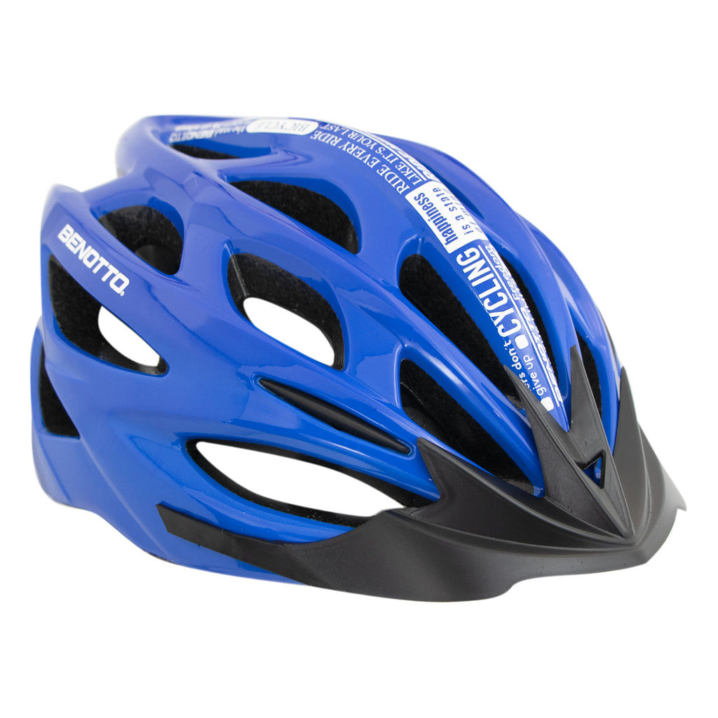 CASCO BENOTTO MONTAÃ‘A MV50 AZUL/BLANCO TALLA L (58-61)