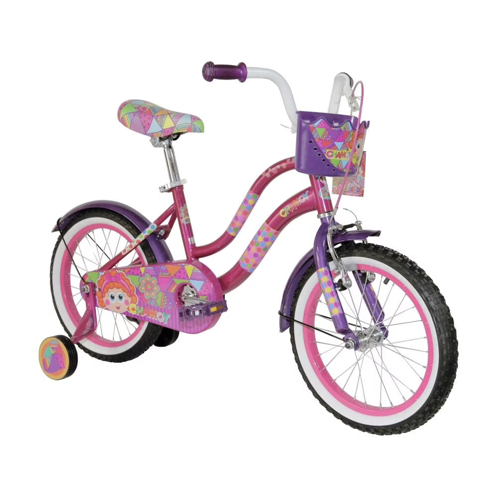 BICICLETA DISTROLLER CITY CHAMOY R16 MAGENTA MORADO