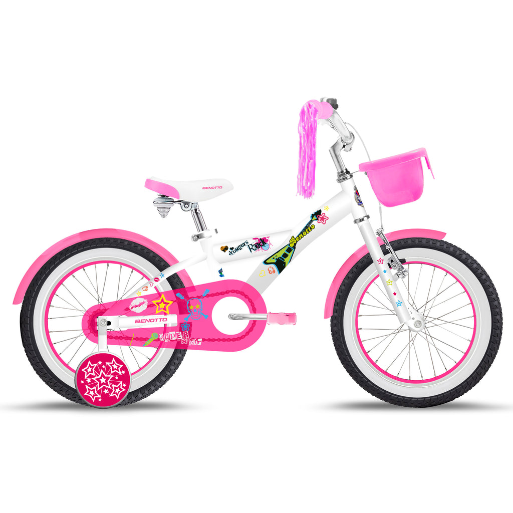BICICLETA BENOTTO CITY BUILD MY BIKE R16 1V BLANCO ROSA