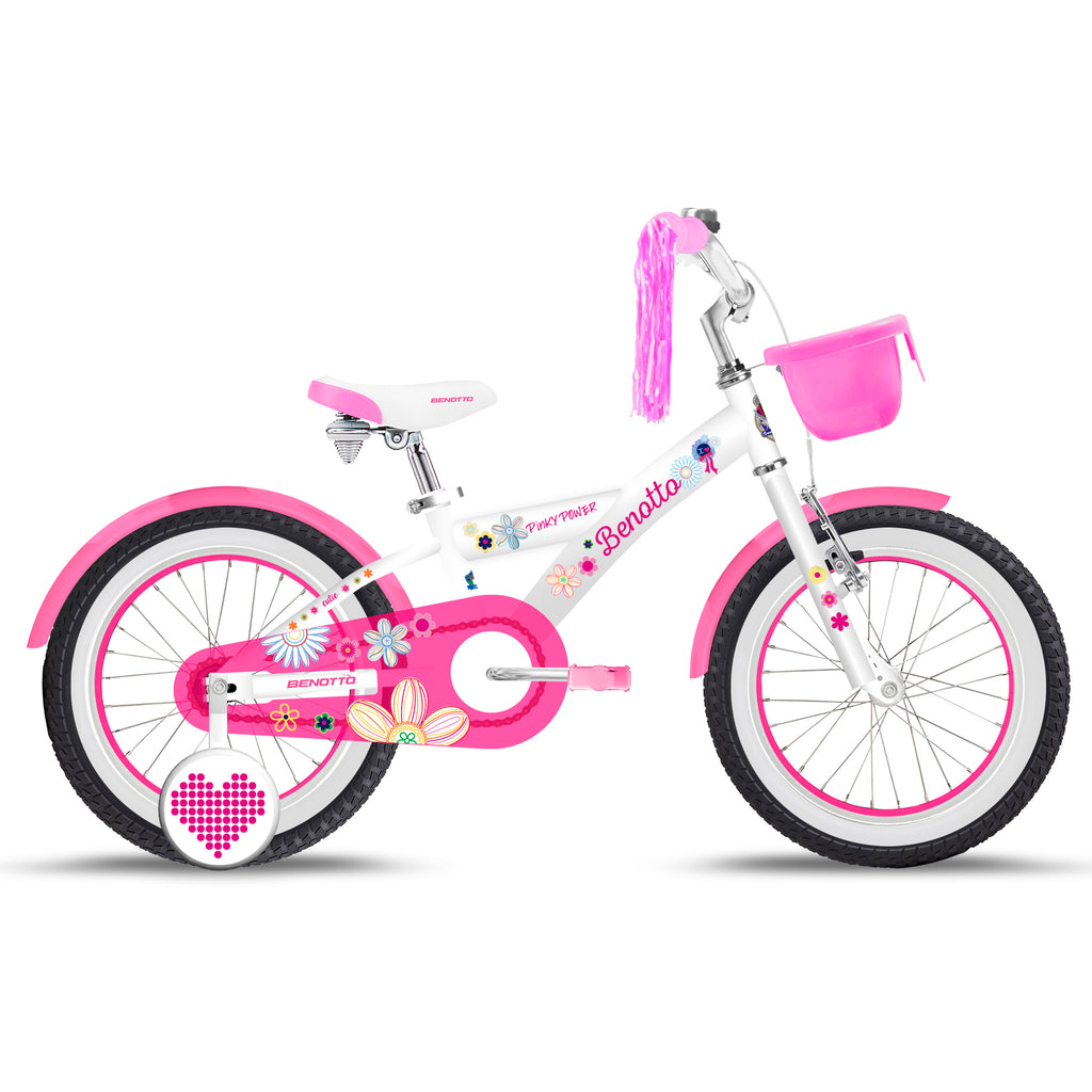 BICICLETA BENOTTO CITY BUILD MY BIKE R16 1V BLANCO ROSA