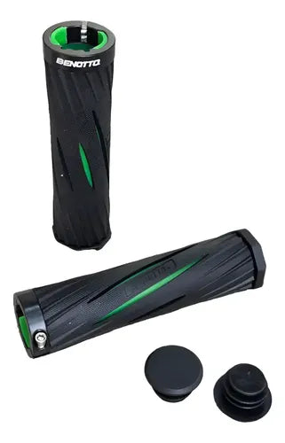 PUÑOS ROCKBROS 130mm LOCK-ON VERDE