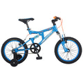 BICICLETA BENOTTO SNIPER MONTAÑA R16 1V  AZUL/GRIS NARANJA