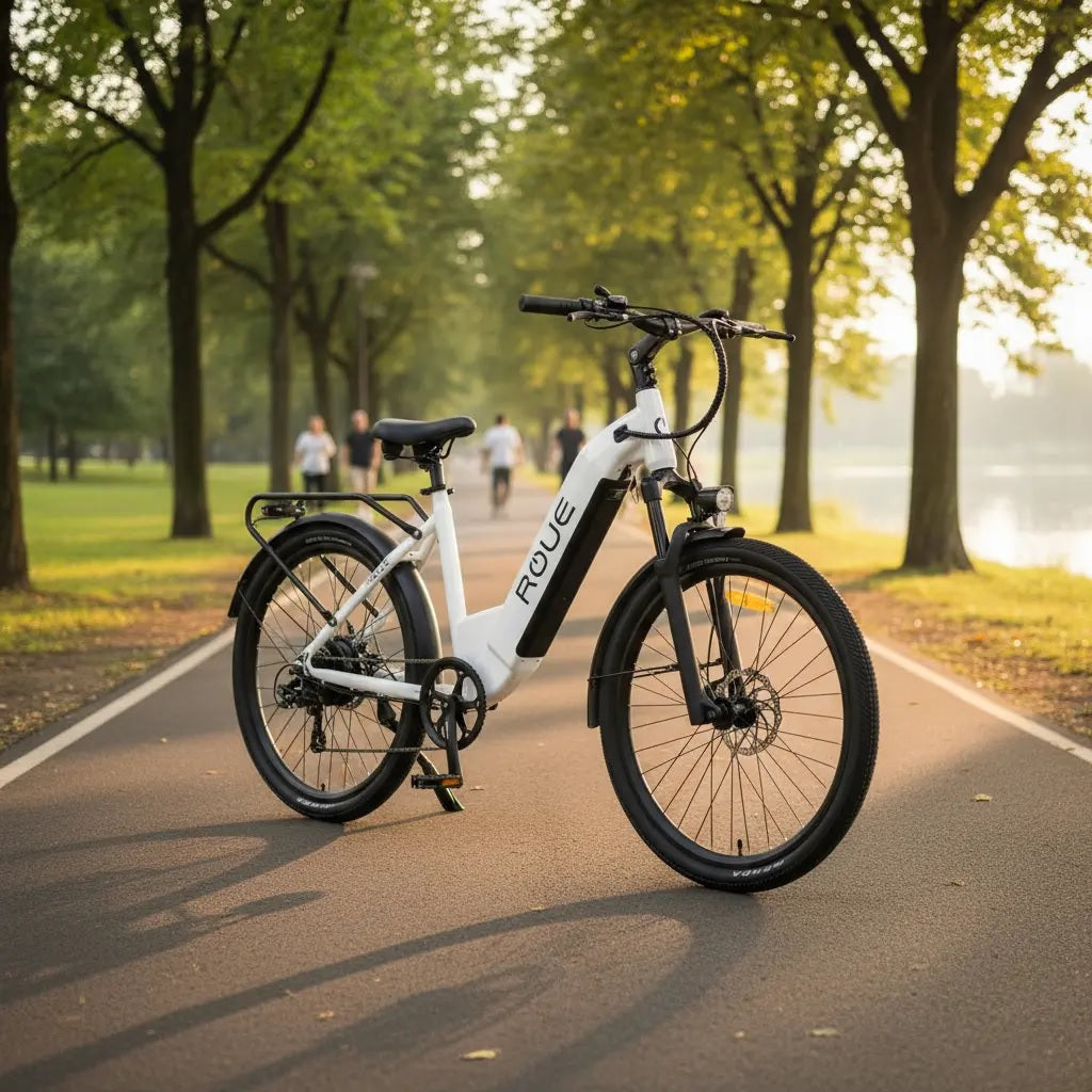 BICICLETA ROUE E-BIKE CITTA R27.5 7V BLANCA
