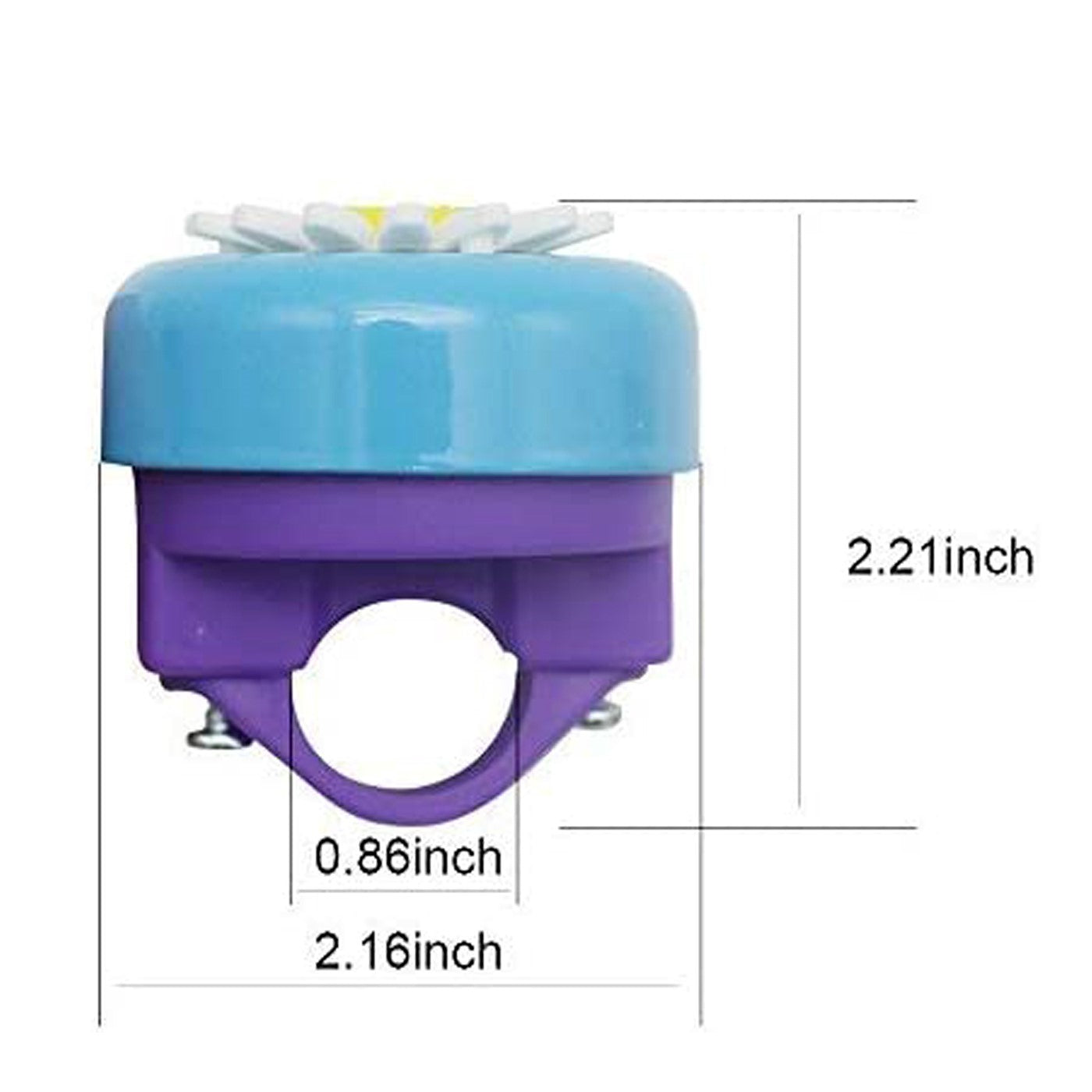 TIMBRE BENOTTO FLOR AZUL 46B-02