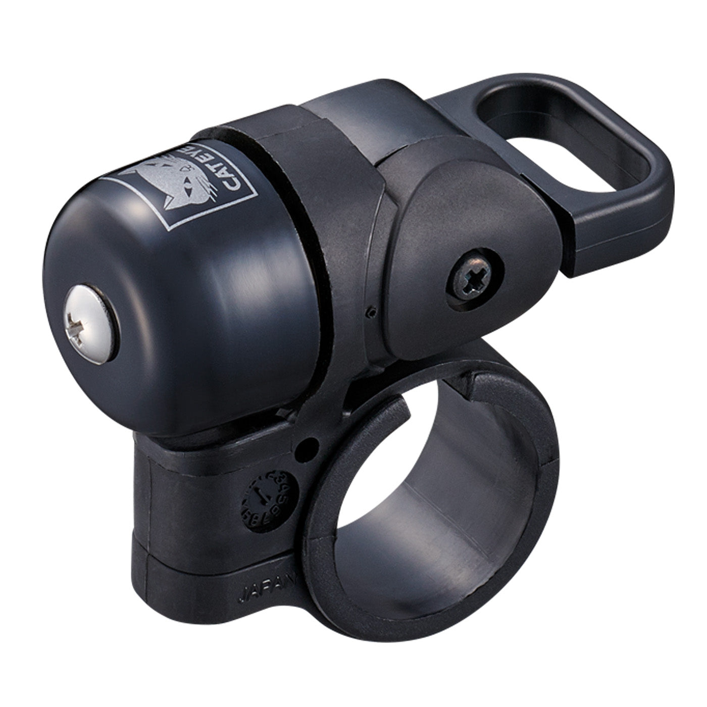 TIMBRE CAT EYE NIDO 25.4MM NEGRO