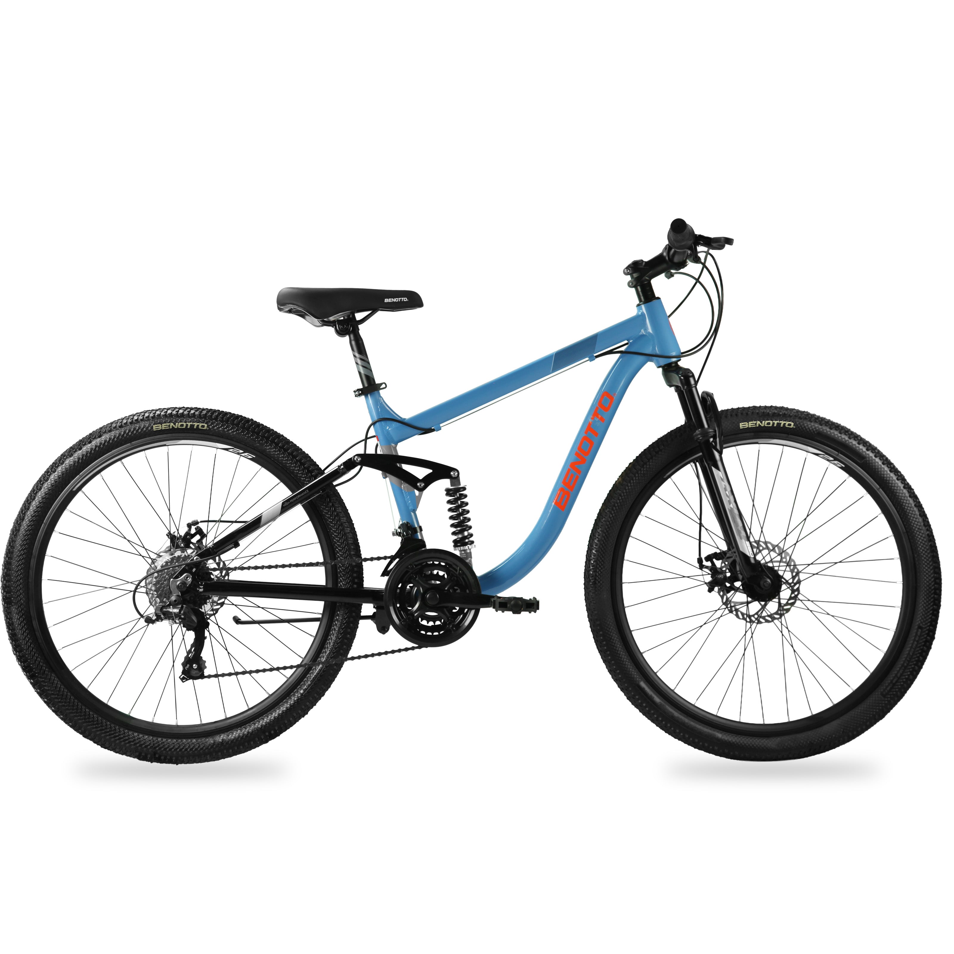 BICICLETA BENOTTO MONTAÑA BLACK JACK R26 21V