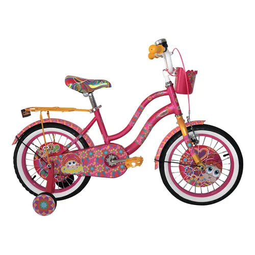 BICICLETA DISTROLLER CITY CHAMOY R16 1V ROSA