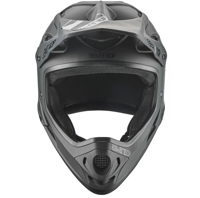CASCO SEVEN IDP M1 FULL FACE HELMET BLACK GLOSS